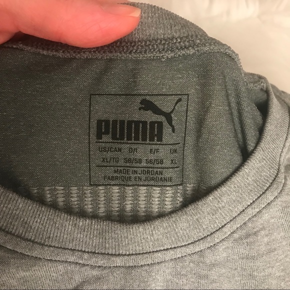 Men’s Puma evoKNIT t-shirt heather grey - Picture 4 of 4